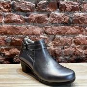 Bota plateada con taco – Keady